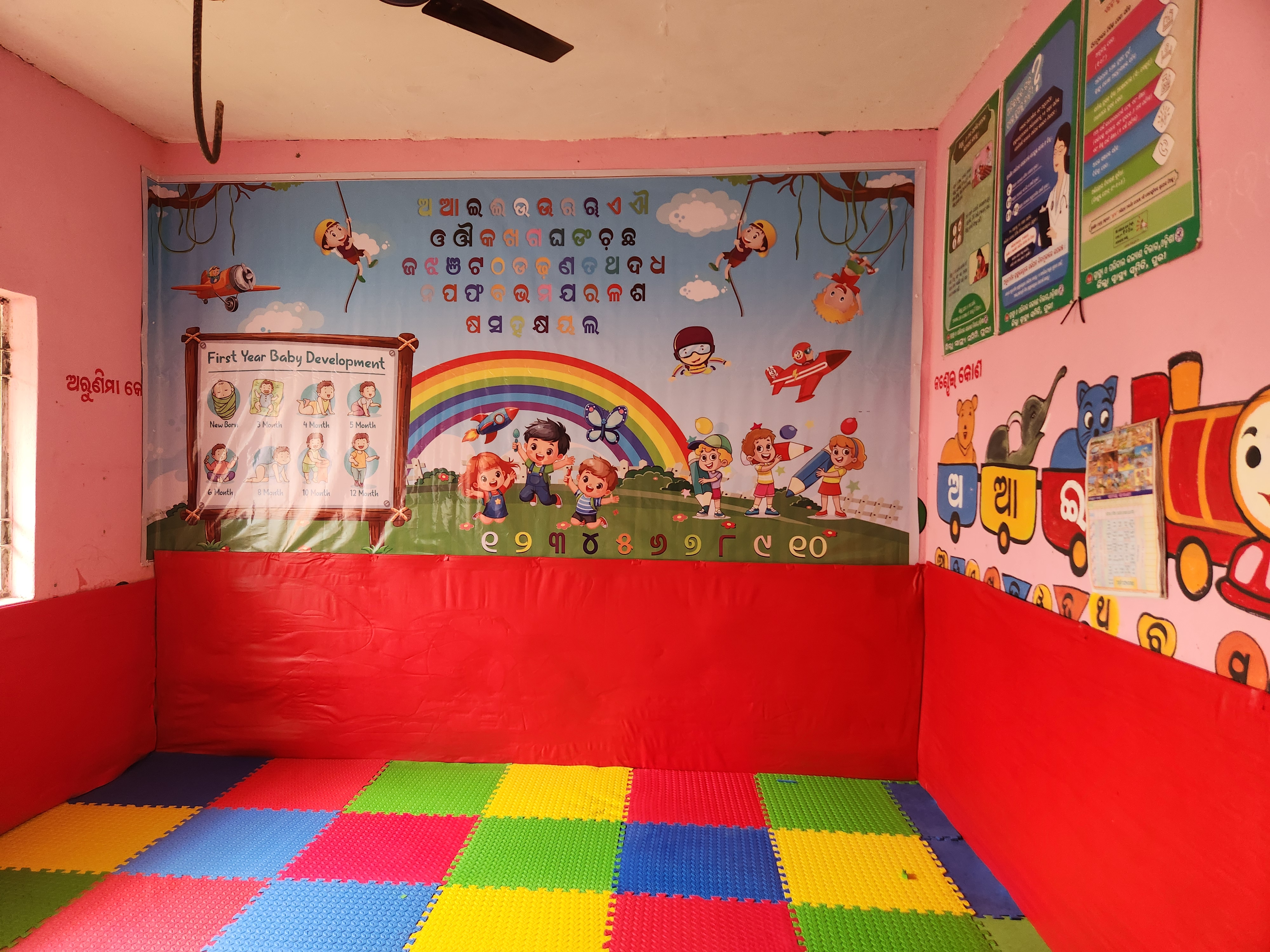 Aganwadi learning room