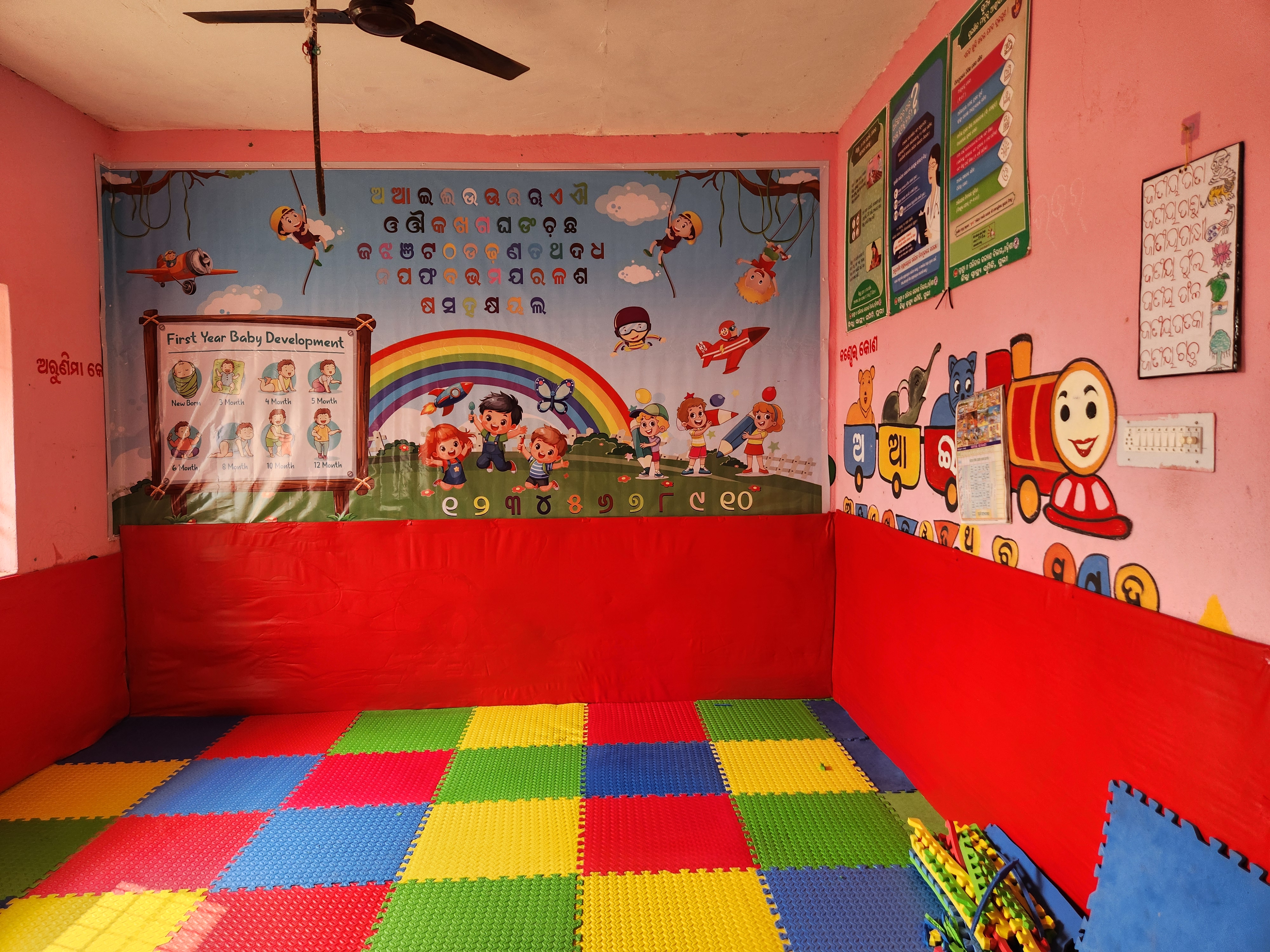 Aganwadi classroom upgrade