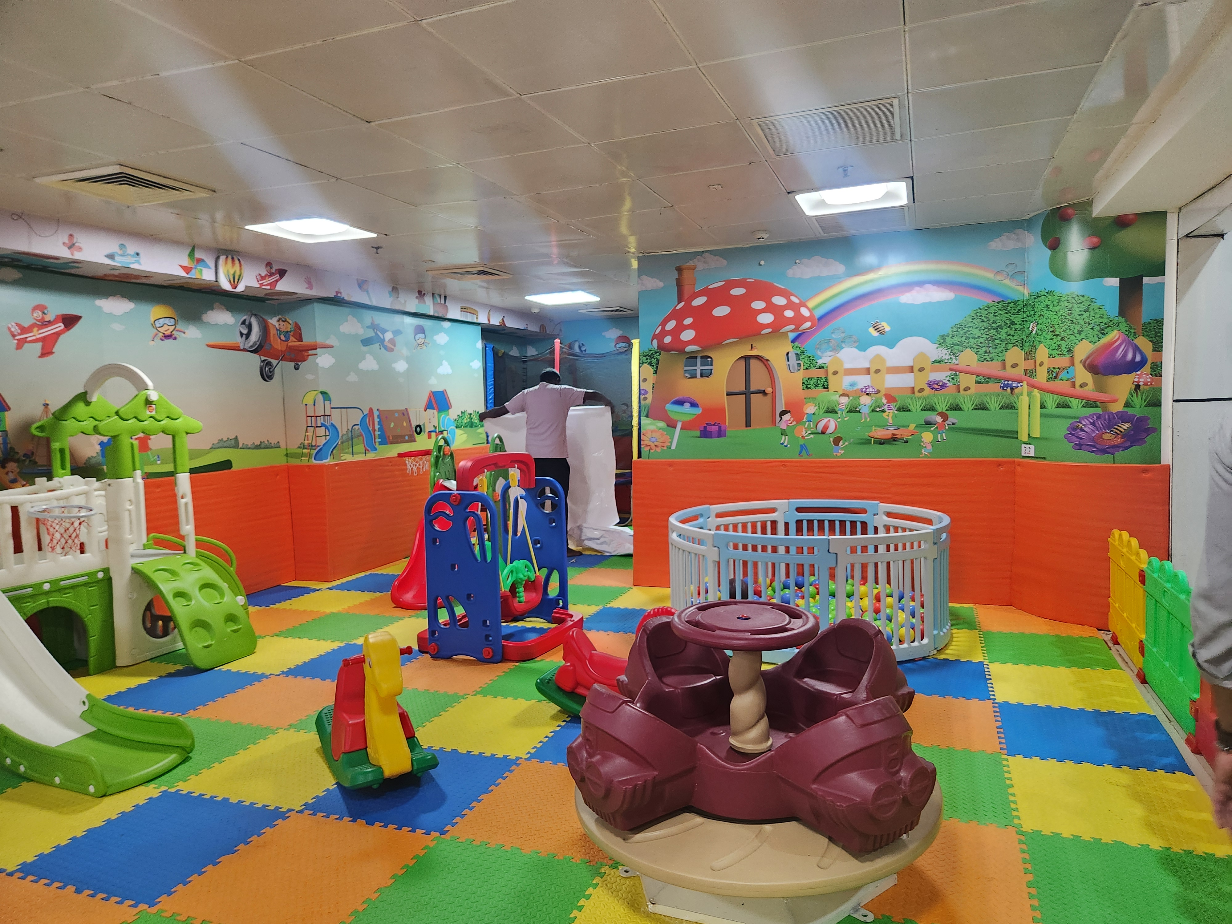 Bhubaneswar Airport Terminal 1 lounge structure