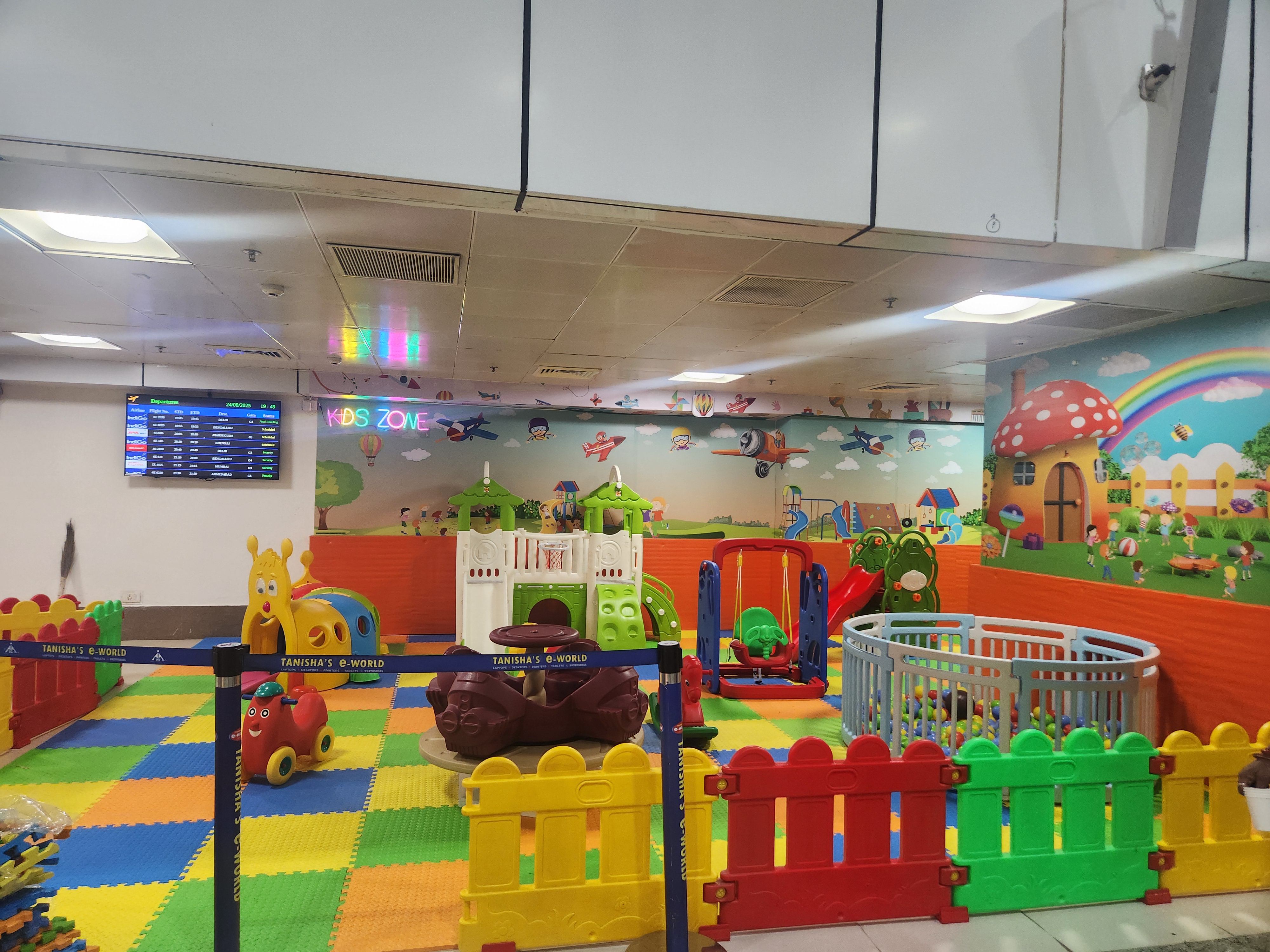 Bhubaneswar Airport Terminal 1 kids zone