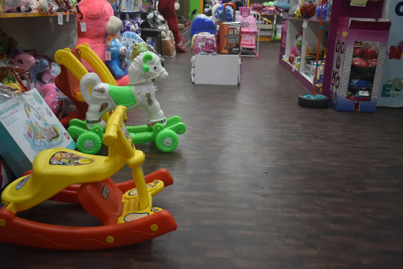 Ohh Baby Jagamara store toys and play setup